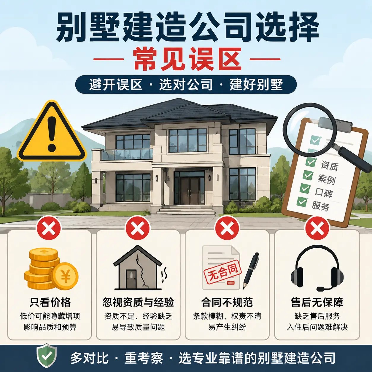 岑巩 别墅建造公司推荐:了解市场行情与服务内容