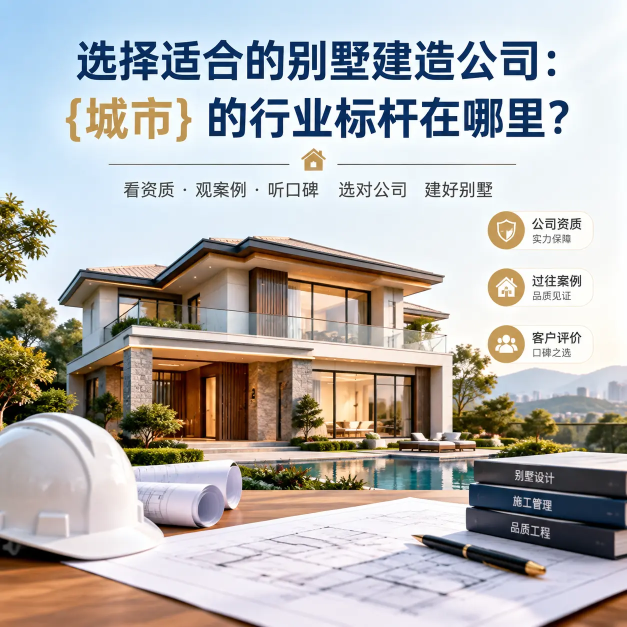 选择适合的别墅建造公司: 岑巩 的行业标杆在哪里?