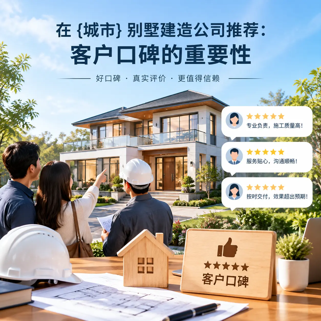 在 岑巩 别墅建造公司推荐:客户口碑的重要性