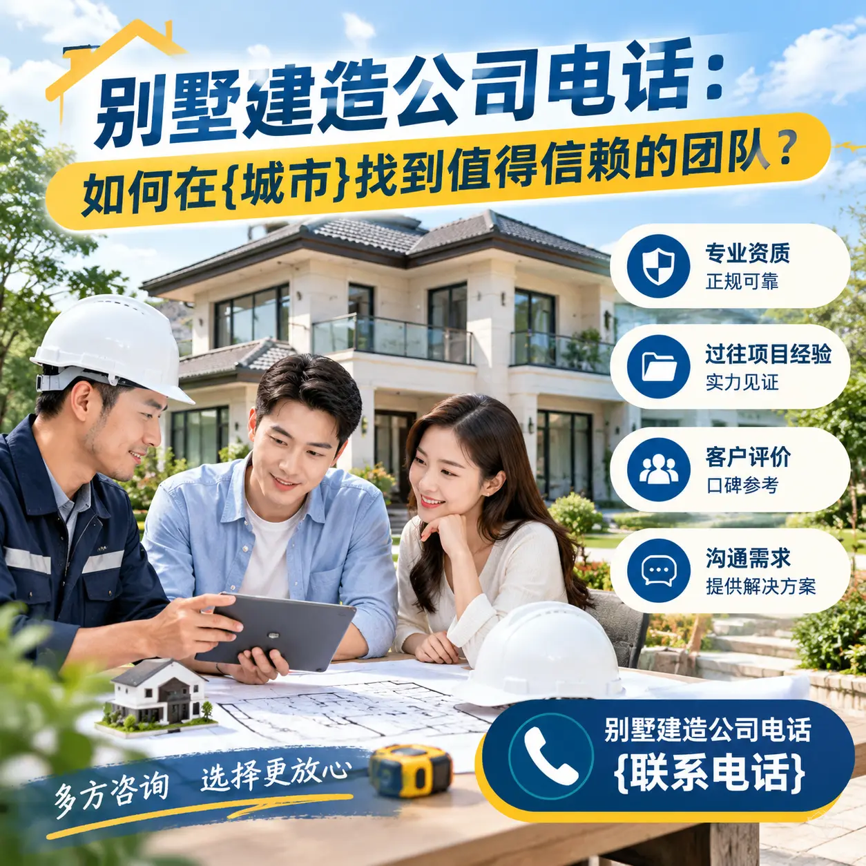 别墅建造公司电话:如何在岑巩找到值得信赖的团队?