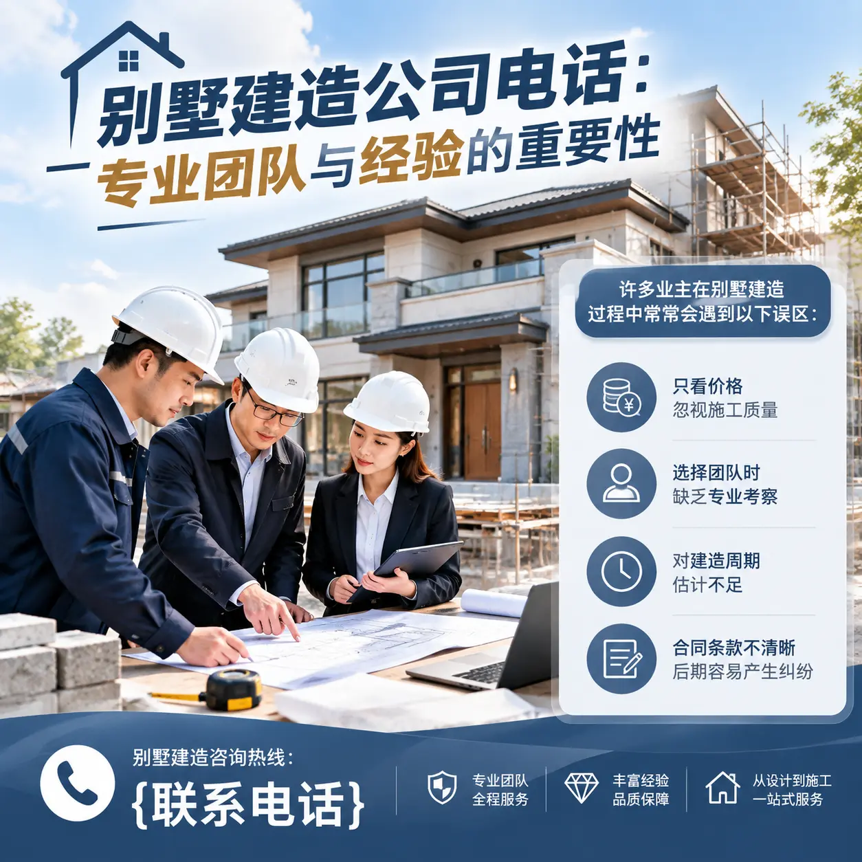 岑巩别墅建造公司电话：专业团队与经验的重要性