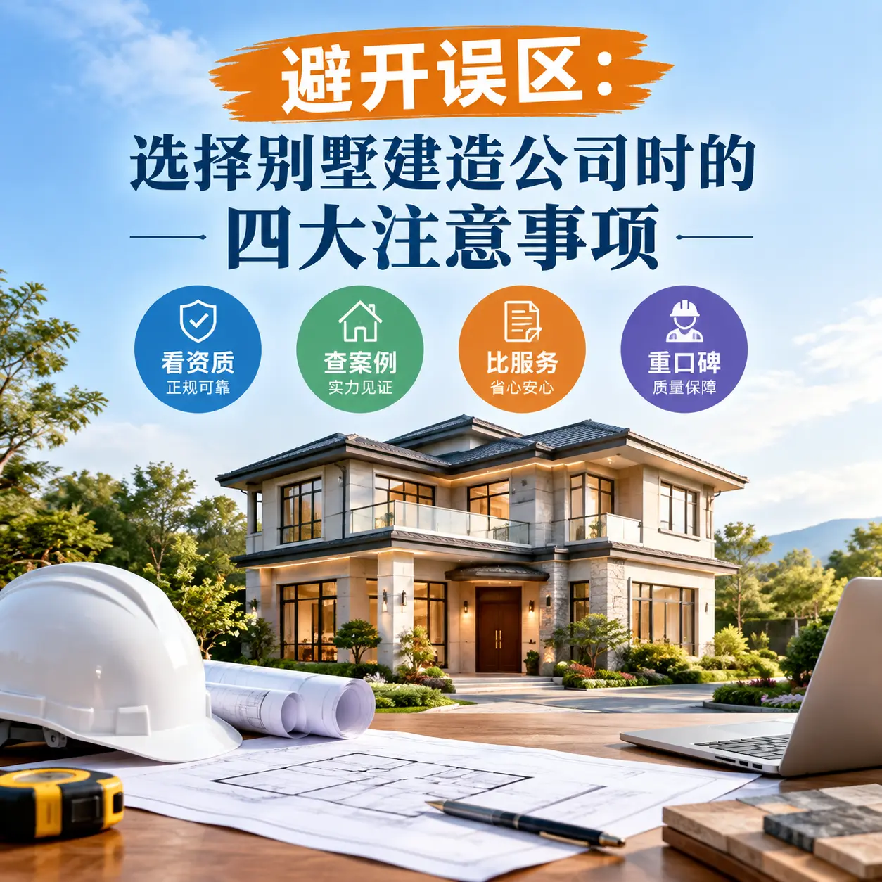 避开误区：选择别墅建造公司时的四大注意事项