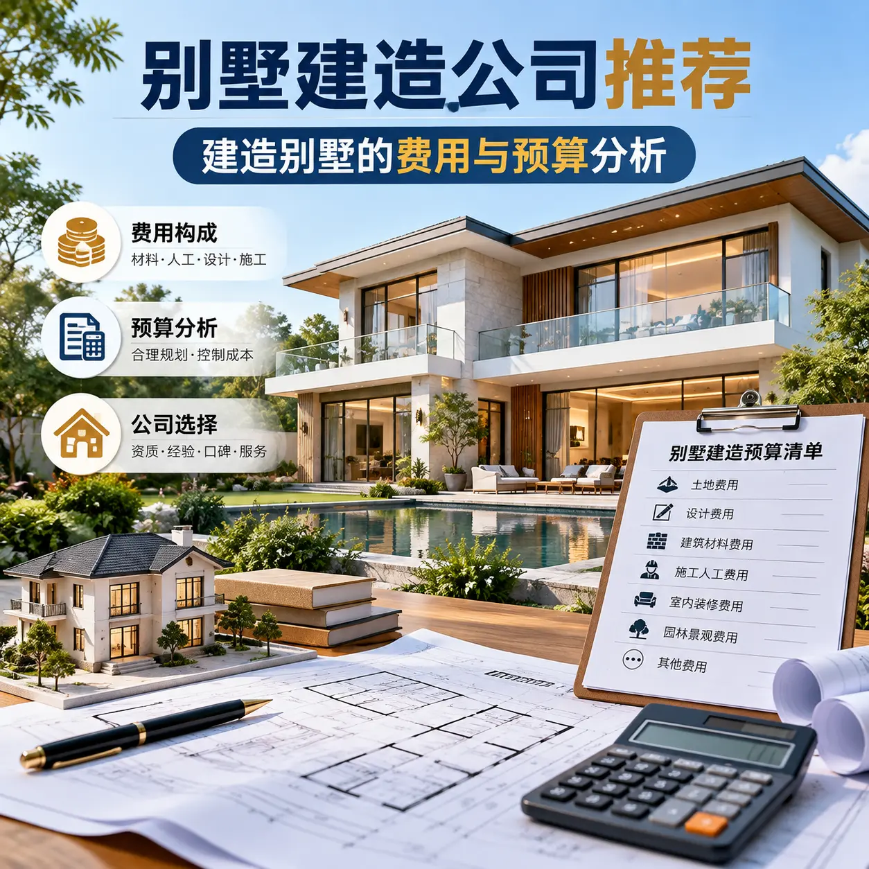 别墅建造公司推荐： 岑巩 建造别墅的费用与预算分析