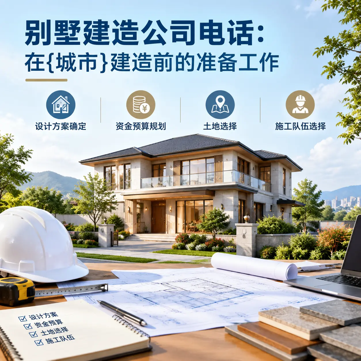 别墅建造公司电话:在岑巩建造前的准备工作