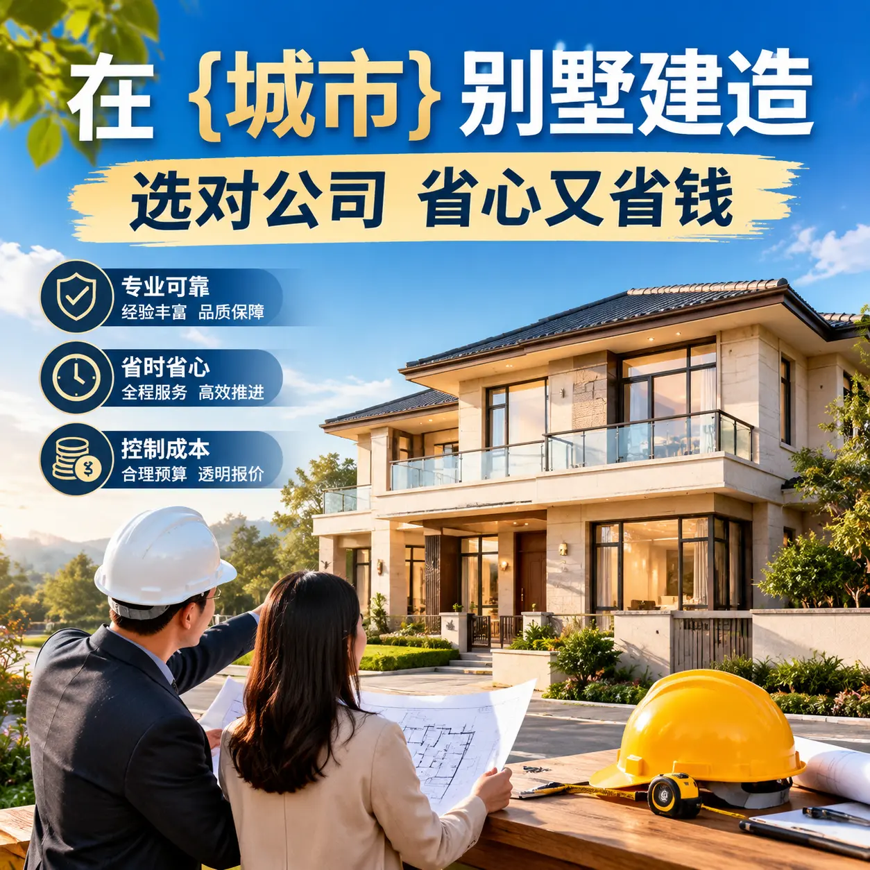 在 岑巩 别墅建造,选对公司省心又省钱