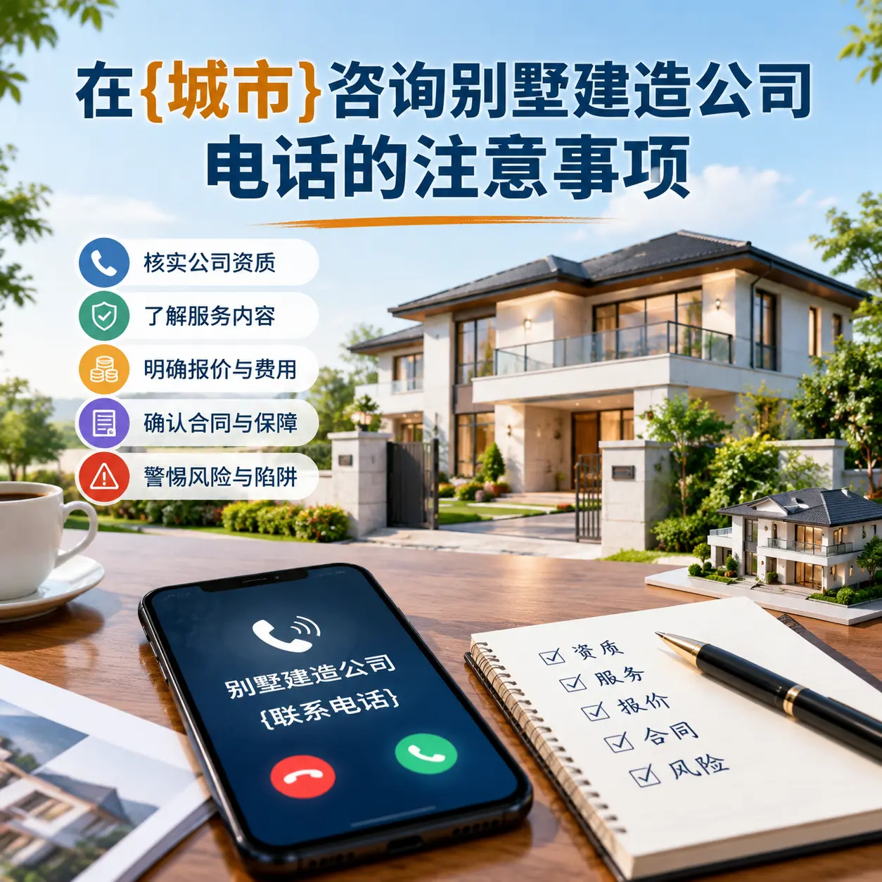 在岑巩咨询别墅建造公司电话的注意事项