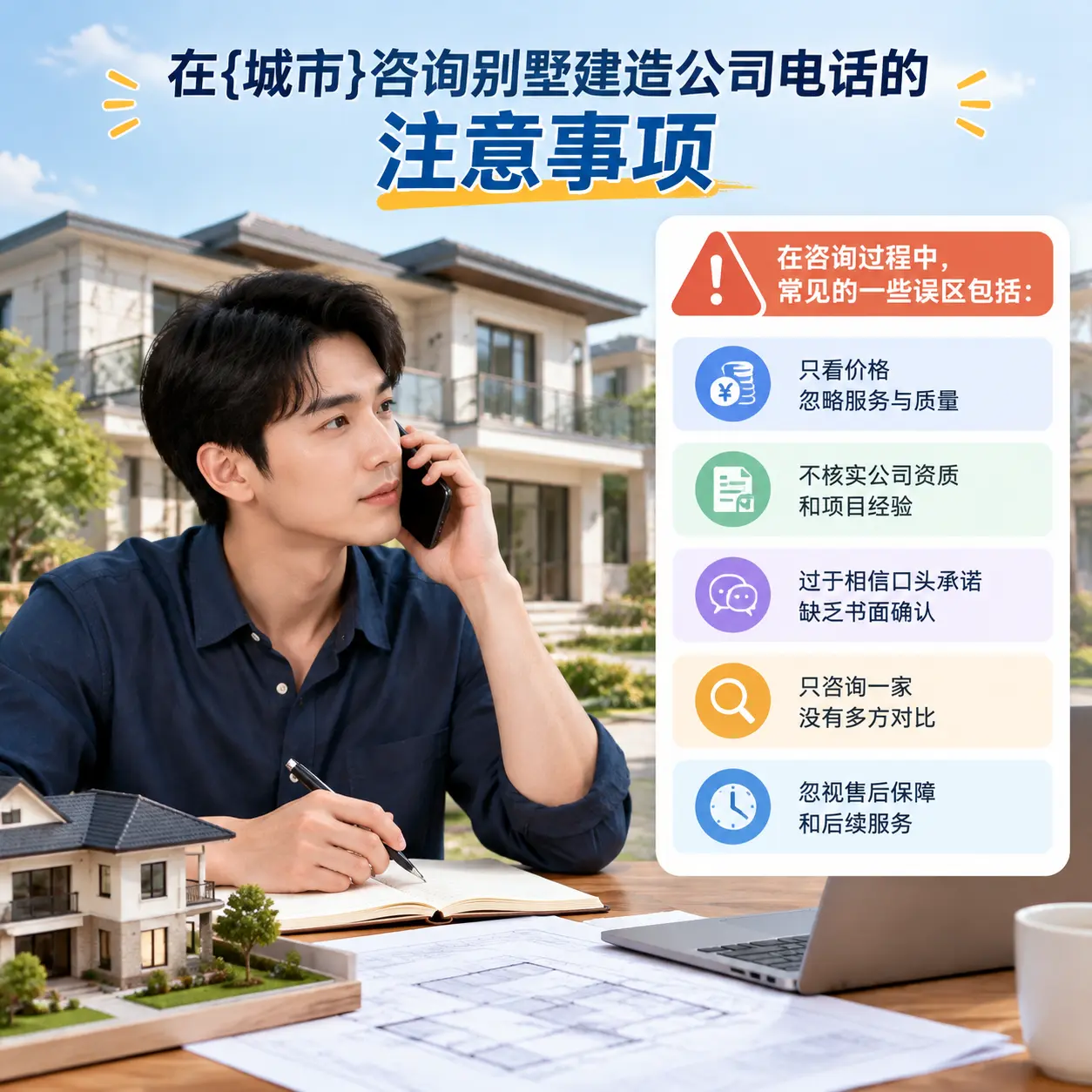 在岑巩咨询别墅建造公司电话的注意事项