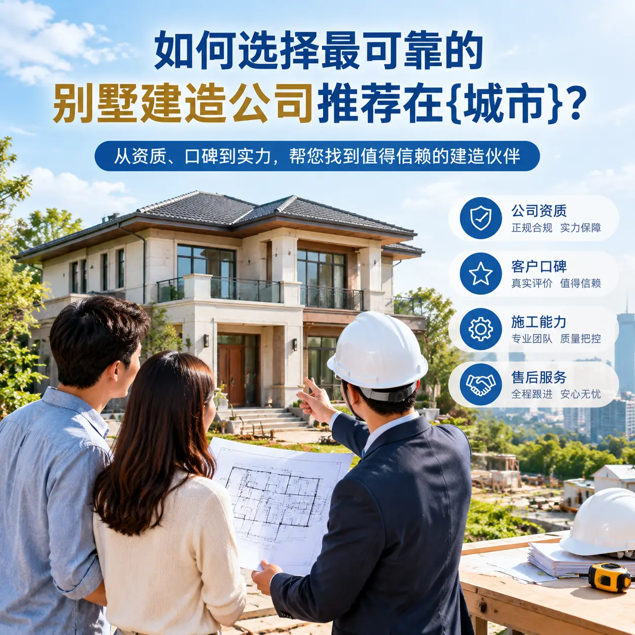 如何选择最可靠的别墅建造公司推荐在岑巩？