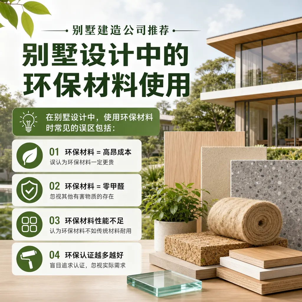 别墅建造公司推荐： 岑巩 别墅设计中的环保材料使用