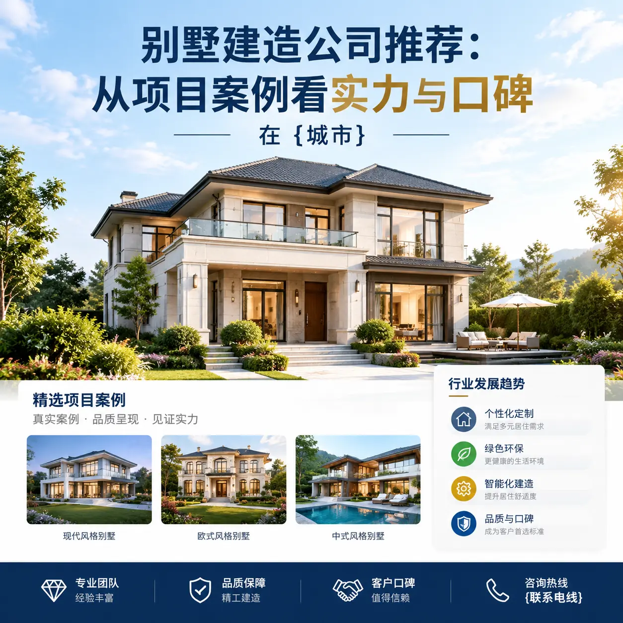 别墅建造公司推荐：从项目案例看实力与口碑在 岑巩
